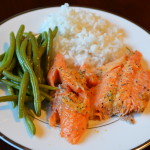 Grilled Kokanee Salmon
