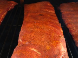 Ribs are coming along