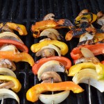 Grilled Vege Kabobs – Amazing!