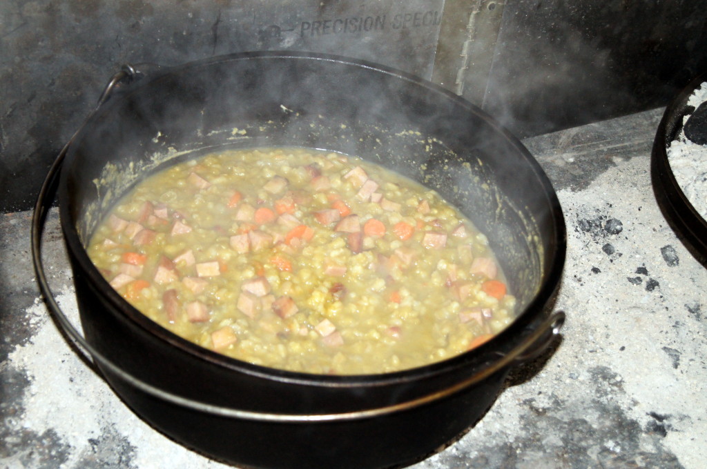 Split Pea Soup with Ham and Barley Three Guys Outside