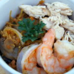 Grilled Spaghetti Squash Pad Thai