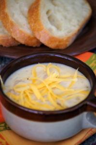 Leftover Potato Soup